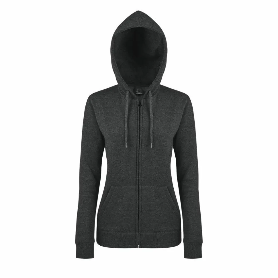 SOL'S 47900 - SEVEN WOMEN Veste Zippée Femme à Capuche Doublée