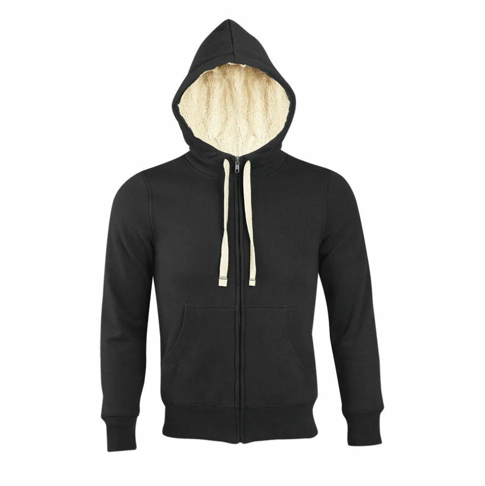 SOL'S 00584 - SHERPA Veste Zippée Unisexe Doublée Sherpa