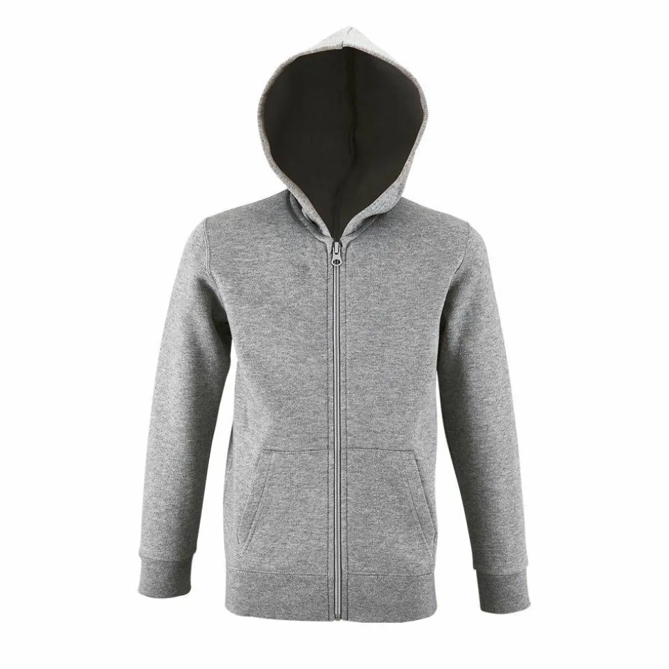 SOL'S 02092 - Stone Kids Veste Zippée à Capuche