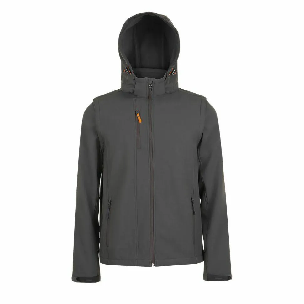 SOL'S 01647 - TRANSFORMER Softshell Capuche Et Manches Amovibles