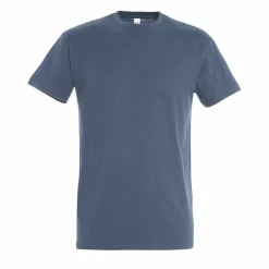 SOL'S 11500 - T-shirt Col Rond Homme Impérial Confort - qualité supérieure - coton semi-peigné