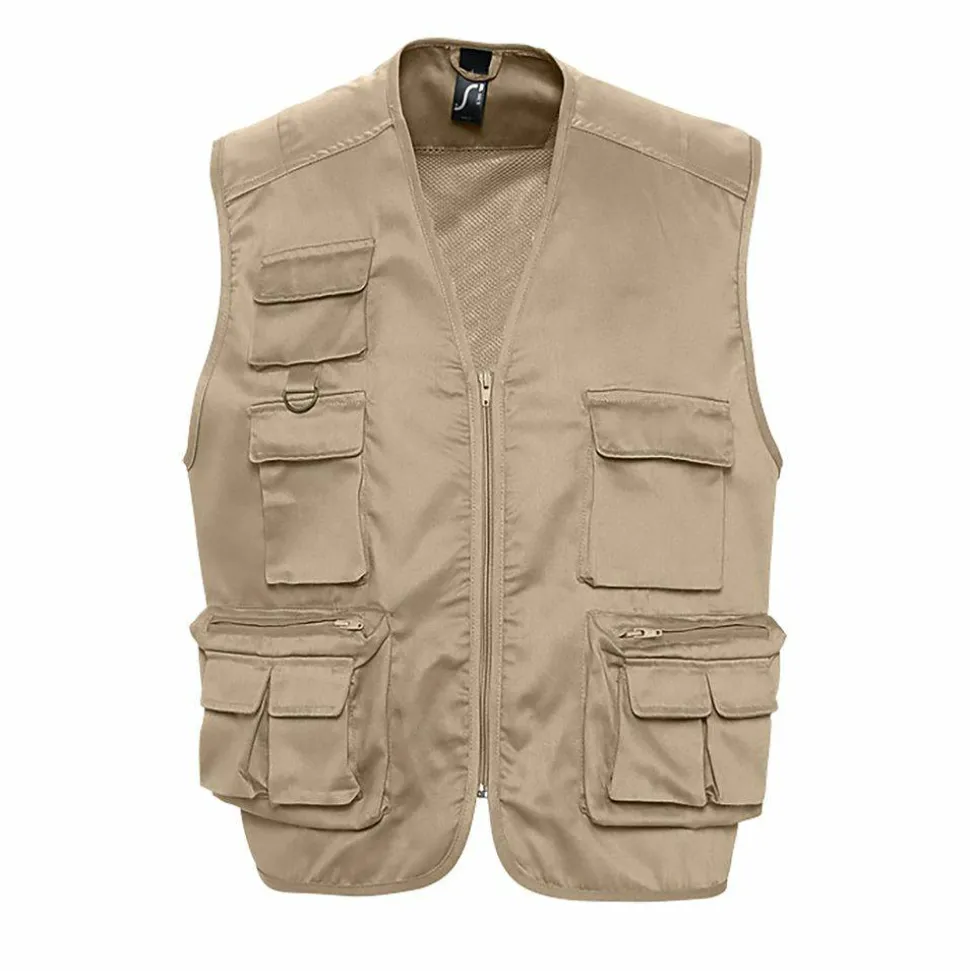 SOL'S 43630 - WILD Gilet Reporter Multipoches