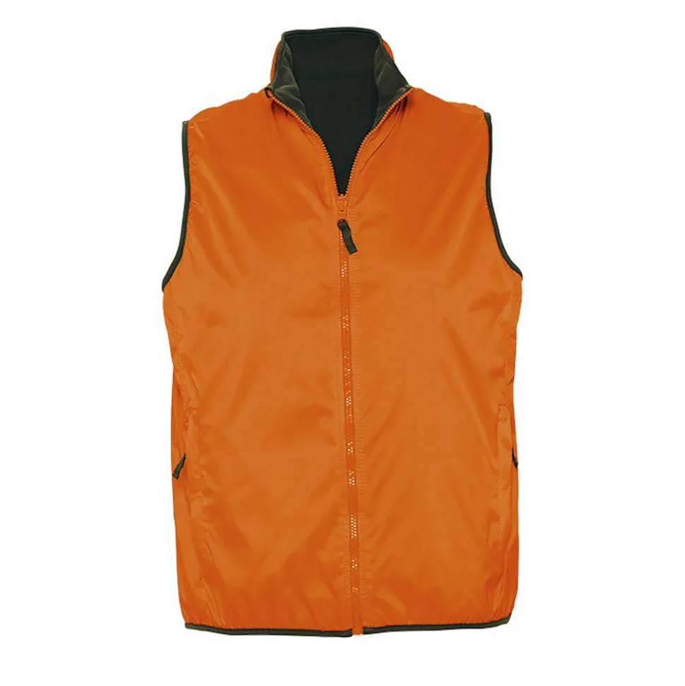SOL'S 44001 - WINNER Bodywarmer Unisexe Réversible Contrasté
