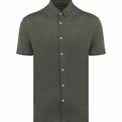 Spasso SP517 - Chemise à manches courtes en lin homme