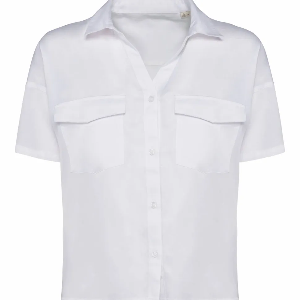 Spasso SP514 - Chemise écoresponsable oversize en lyocell femme