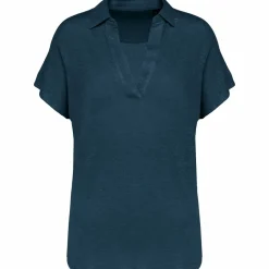 Spasso SP221 - Polo en lin femme