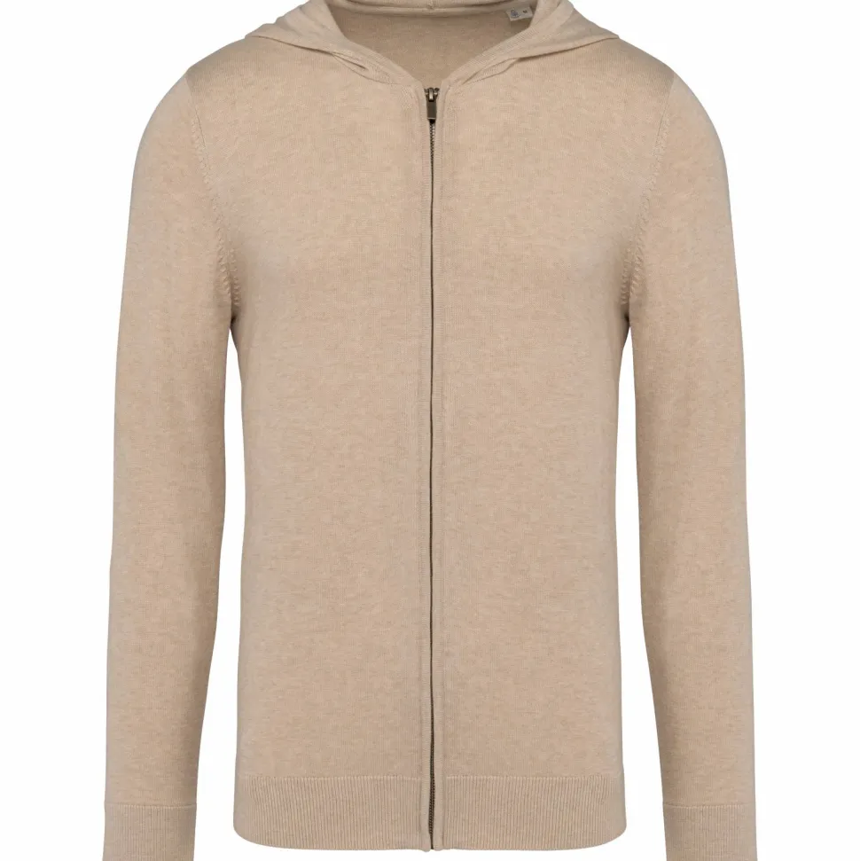 Spasso SP906 - Pull écoresponsable à capuche en lyocell homme