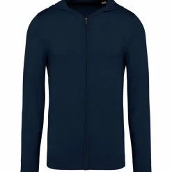 Spasso SP906 - Pull écoresponsable à capuche en lyocell homme