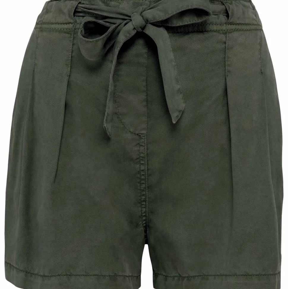 Spasso SP725 - Short écoresponsable délavé en lyocell femme