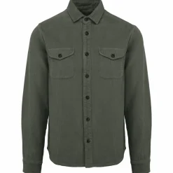 Spasso SP519 - Surchemise écoresponsable délavée en velours côtelé homme