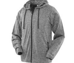 Spiro SP277M - T-Shirt De Sport Zippé À Capuche Homme