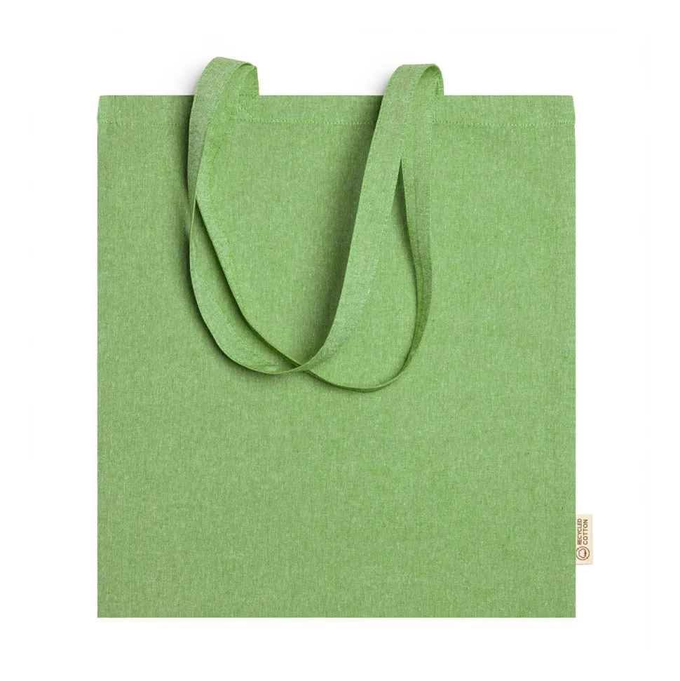 Stamina BO7162 - RIVOLI Sac 100% coton recyclé de 120g/m² en finition marbrée avec anses de 70cm de long