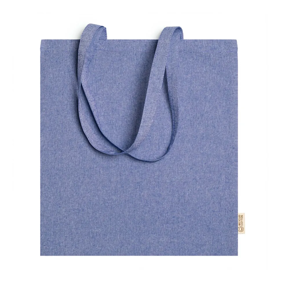 Stamina BO7162 - RIVOLI Sac 100% coton recyclé de 120g/m² en finition marbrée avec anses de 70cm de long