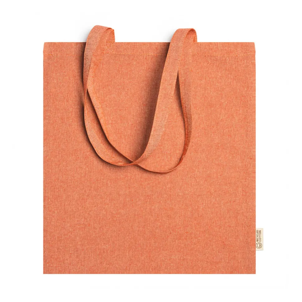 Stamina BO7162 - RIVOLI Sac 100% coton recyclé de 120g/m² en finition marbrée avec anses de 70cm de long