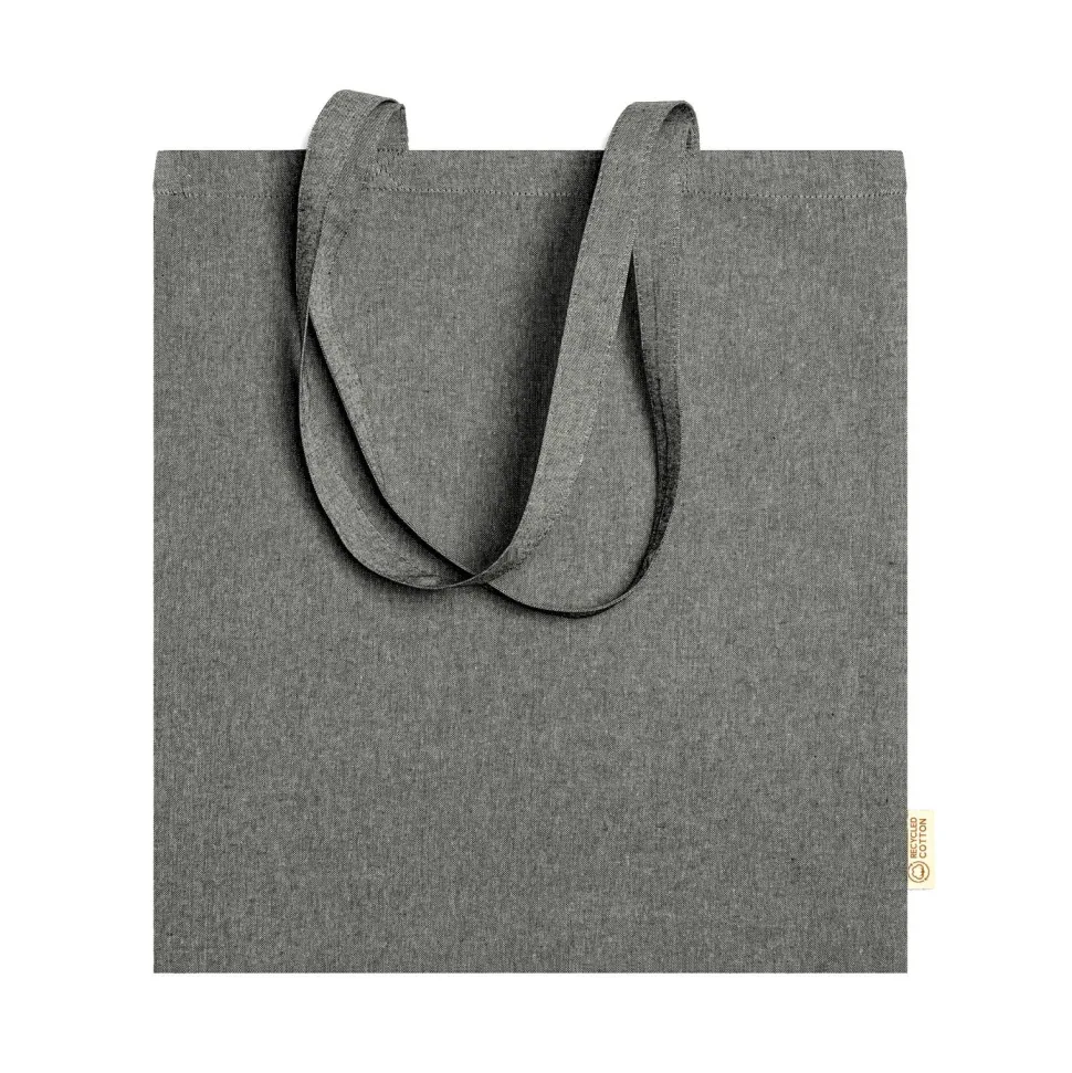 Stamina BO7162 - RIVOLI Sac 100% coton recyclé de 120g/m² en finition marbrée avec anses de 70cm de long
