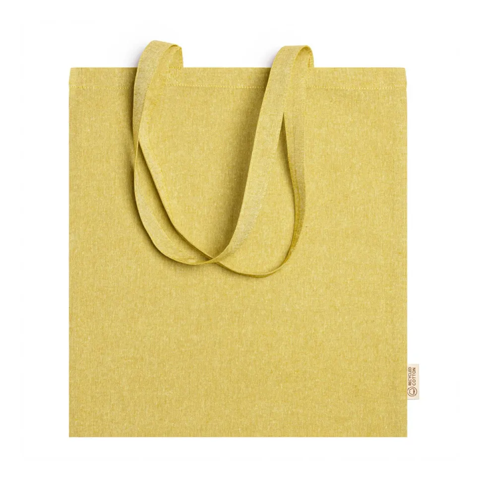 Stamina BO7162 - RIVOLI Sac 100% coton recyclé de 120g/m² en finition marbrée avec anses de 70cm de long
