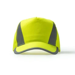 Stamina GO7033 - BALDER Casquette 5 pans 100 % polyester avec détails haute visibilité