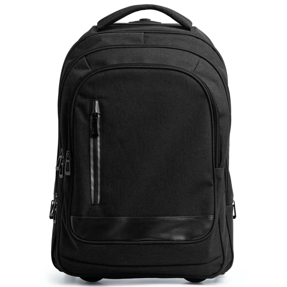 Stamina MO7178 - GARNES Sac à dos avec fonction trolley en polyester chiné 300D