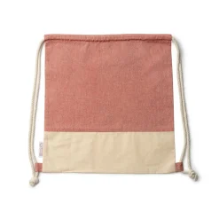 Stamina MO7091 - LUANDA Sac avec cordon de serrage en coton recyclé au design chiné et en coton naturel 120 g/m ²