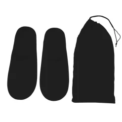 Stamina ZS8151 - YLLIER Pantoufles unisexes en coton / polyester confortable avec intérieur rembourré