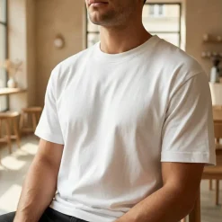 STARWORLD SW391 - ORGANIC COTTON RELAXED FIT T-SHIRT