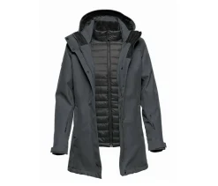 STORMTECH SHSSJ2W - Parka Femme 3 en 1 Imperméable et Respirante