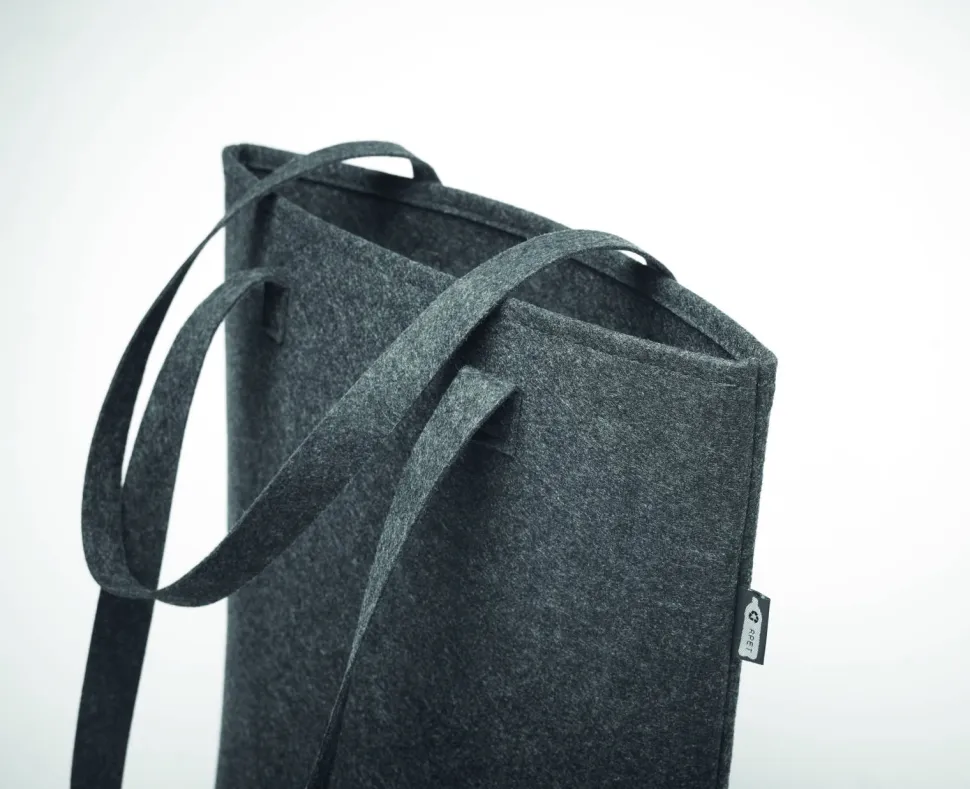 TASLO Sac shopping en feutre RPET - GiftRetail MO6185