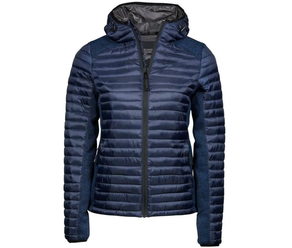 TEE JAYS TJ9611 - Doudoune capuche Crossover femme
