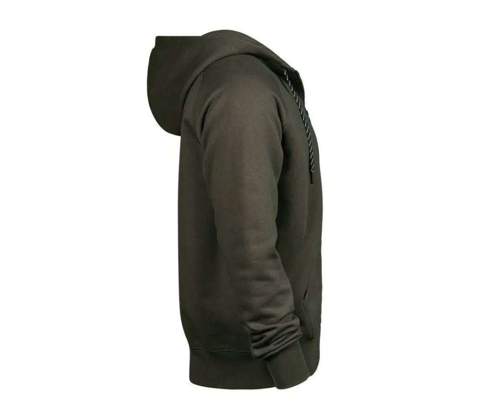 TEE JAYS TJ5435 - Hoodie Mode Homme à Fermeture Éclair Complète