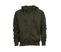TEE JAYS TJ5435 - Hoodie Mode Homme à Fermeture Éclair Complète