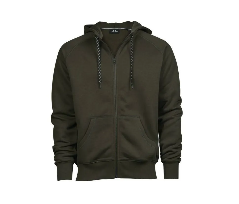 TEE JAYS TJ5435 - Hoodie Mode Homme à Fermeture Éclair Complète