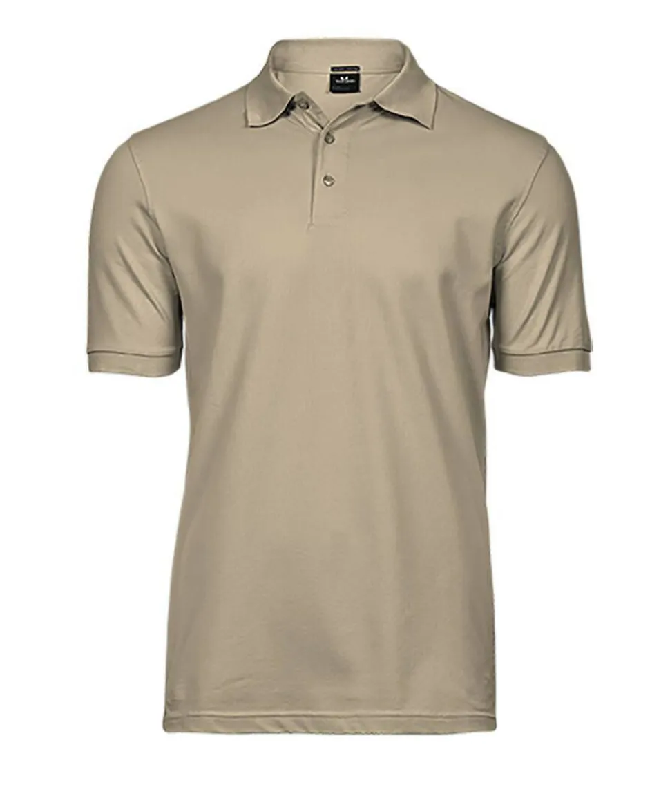 TEE JAYS TJ1405 - Polo Confort Élastique de Luxe pour Hommes