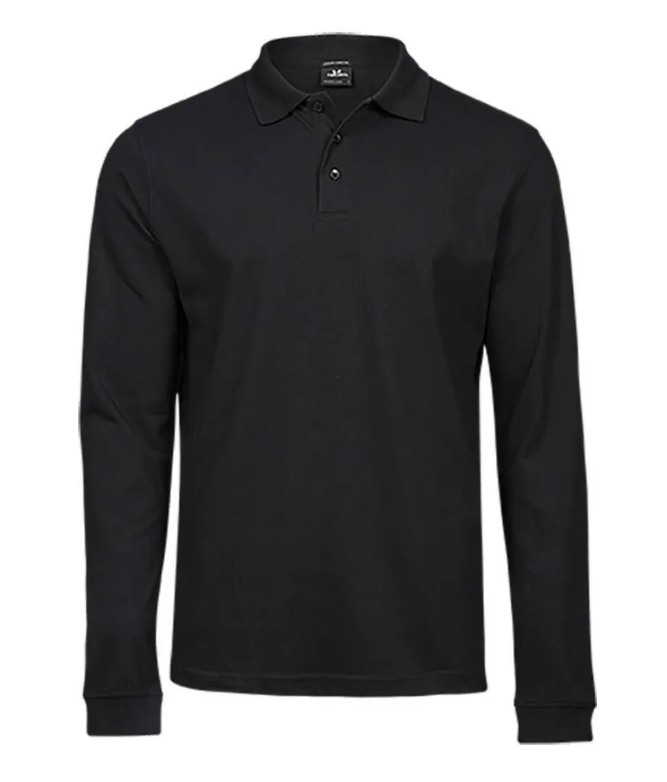 TEE JAYS TJ1406 - Polo stretch manches longues homme