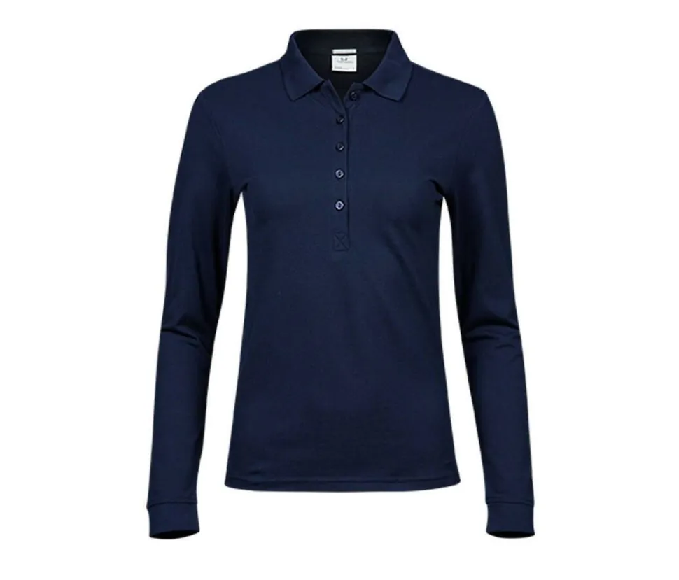 TEE JAYS TJ146 - Polo stretch manches longues femme