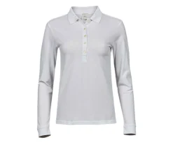 TEE JAYS TJ146 - Polo stretch manches longues femme