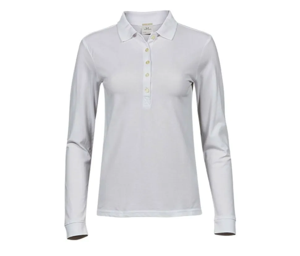 TEE JAYS TJ146 - Polo stretch manches longues femme
