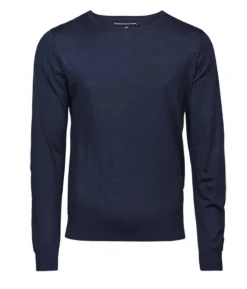 TEE JAYS TJ6000 - Pull Col Rond en Laine Mérinos Italienne