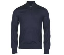TEE JAYS TJ6010 - Pull Demi-Zip en Laine Mérinos Italienne
