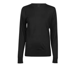 TEE JAYS TJ6006 - Pull Femme Col Rond en Laine Mérinos Italienne