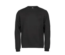 TEE JAYS TJ5700 - Sweat à Col Rond Sportif avec Poche Zippée