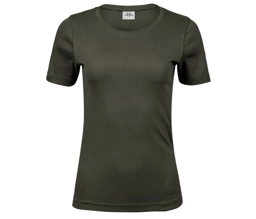 TEE JAYS TJ580 - T-shirt Femme Élégant et Confortable en Coton