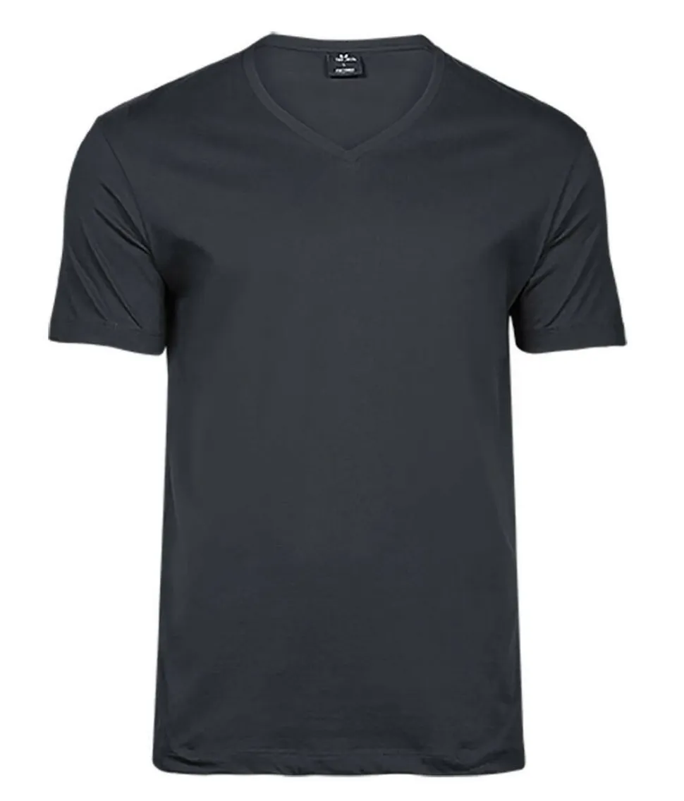 TEE JAYS TJ8006 - T-shirt Homme Élégant Col V Confortable