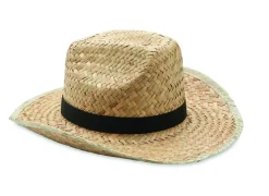 TEXAS Chapeau de cow-boy en paille - GiftRetail MO6755