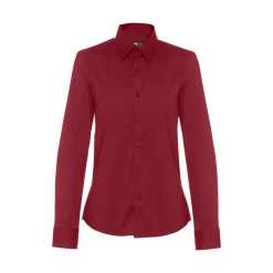 TH Clothes 30152 - Chemise en popeline à manches longues pour femmes