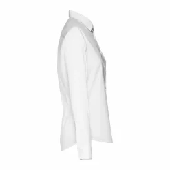 TH Clothes 30195 - Chemise en popeline à manches longues pour femmes. Couleur blanche
