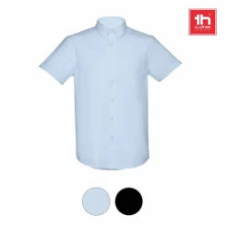TH Clothes 30157 - Chemise oxford à manches courtes pour homme