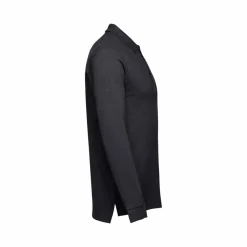 TH Clothes 30141 - Polo à manches longues en coton cardé pour hommes
