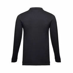 TH Clothes 30141 - Polo à manches longues en coton cardé pour hommes