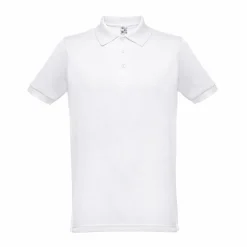TH Clothes 30175 - Polo à manches courtes pour homme. Couleur blanche