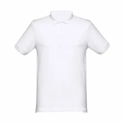 TH Clothes 30187 - Polo manches courtes pour homme en coton cardé